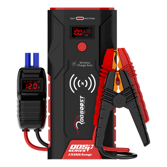 ROOBOOST Extreme Safe Jump Starter & Wireless Power Bank