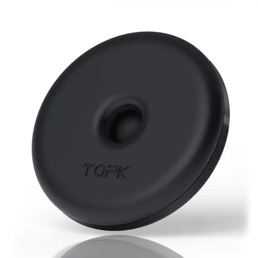 Magnetic Car Phone Holder - Premium Aluminium Alloy, Black, Secure Mount for Easy Hands-Free Use