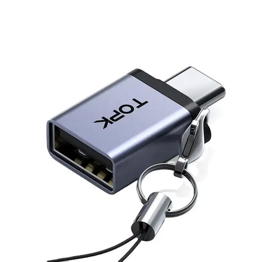 USB A to USB C OTG adapter