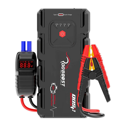 ROOBOOST Extreme Safe Car Jump Starter & Power Bank